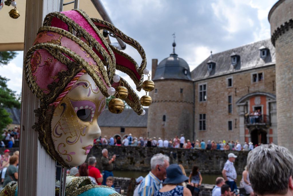 Costumés de Venise au Château