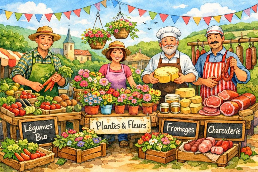 Marché de printemps