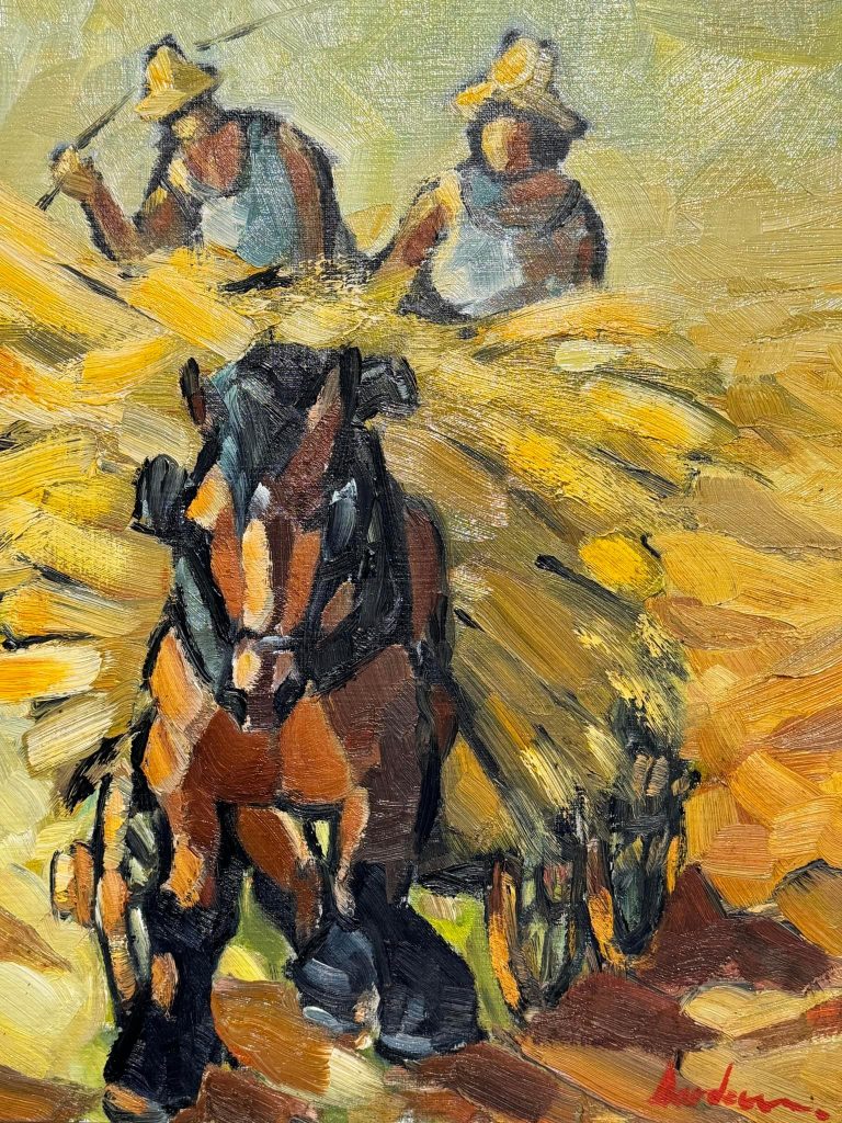 Peintures de Milo Dardenne à La Glycine