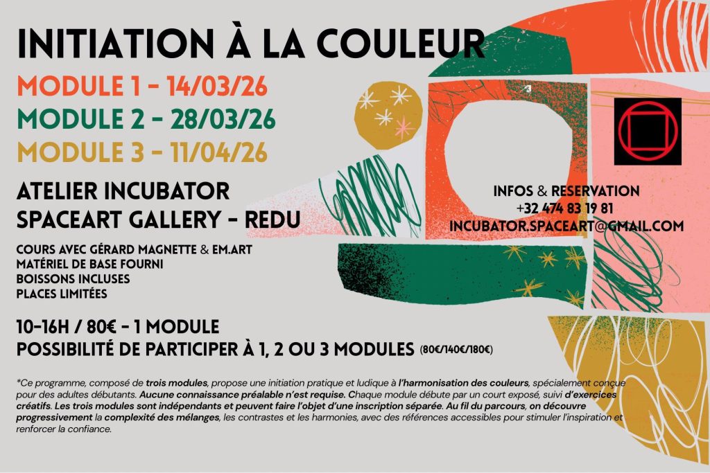 The Incubator : Initiation à la couleur