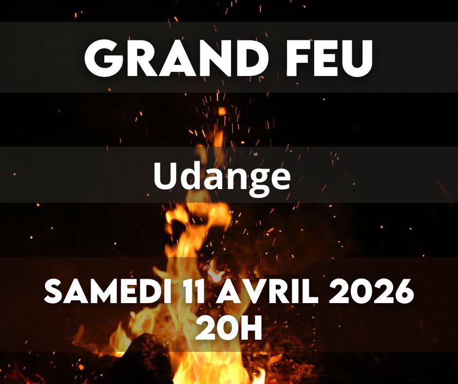 32e Grand feu d'Udange | 2026