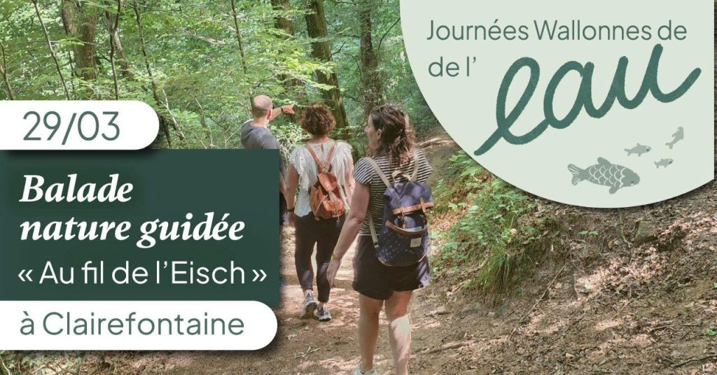 Journées Wallonnes de l'Eau | Balade guidée nature « Au fil de l'Eisch »