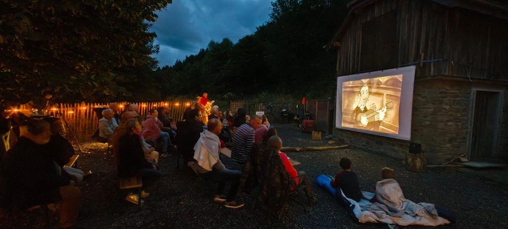 Je pédale pour mon film à Hérisson