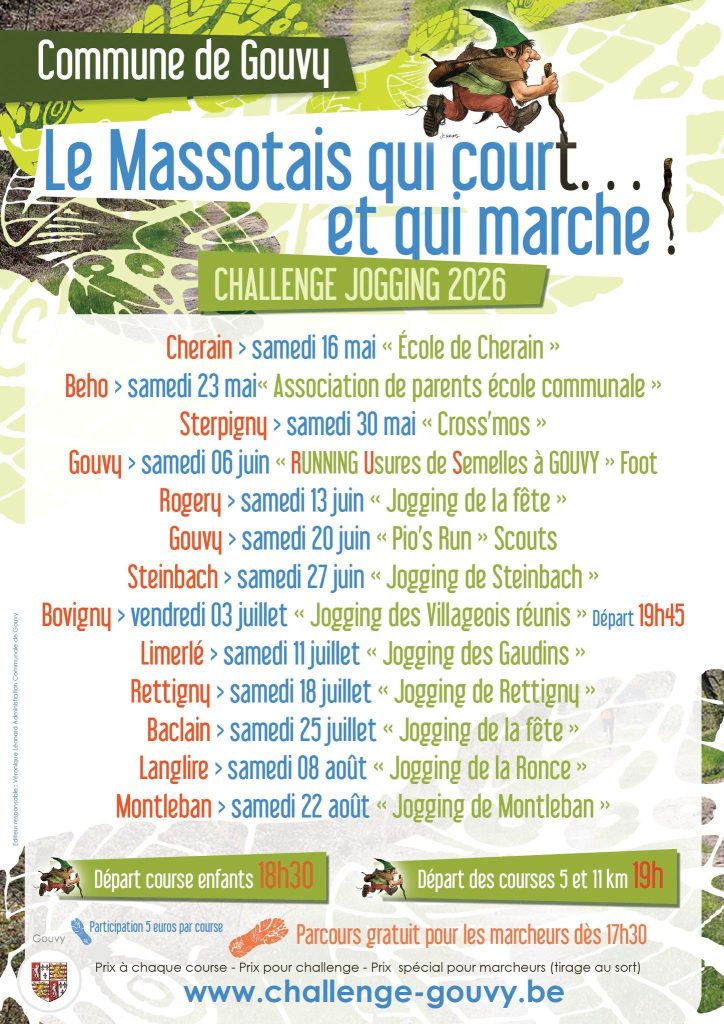 Le Massotais qui court (jogging challenge)