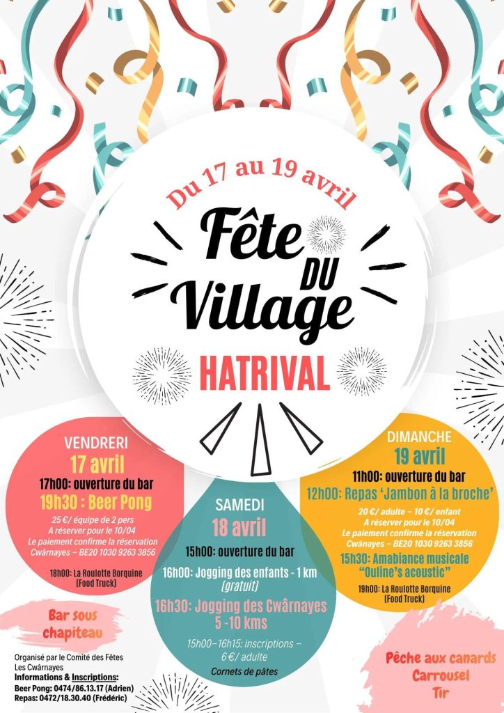 Fête d'avril à Hatrival