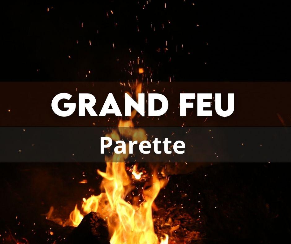 Grand feu de Parette | 2026