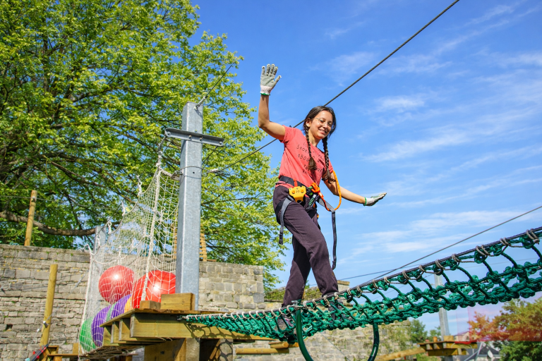 Parcours Bastion - Accropierre Charlemont - © Charlemont