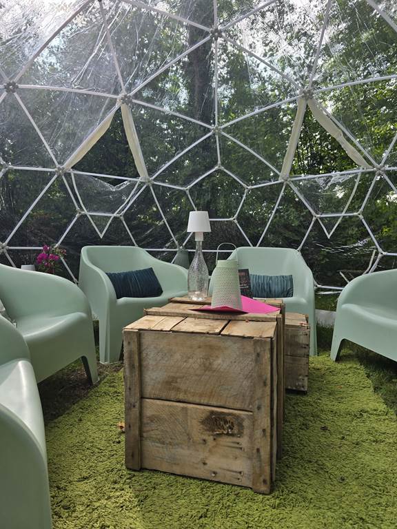 Apéritif Fleuri au Jardin d'Isalys