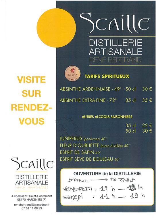 Scaille - Distillerie artisanale