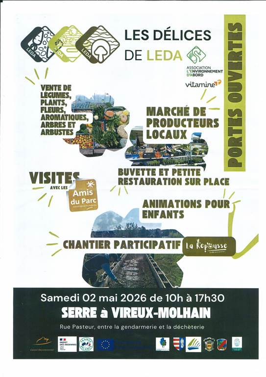 Portes Ouvertes "Les Délices de Leda"