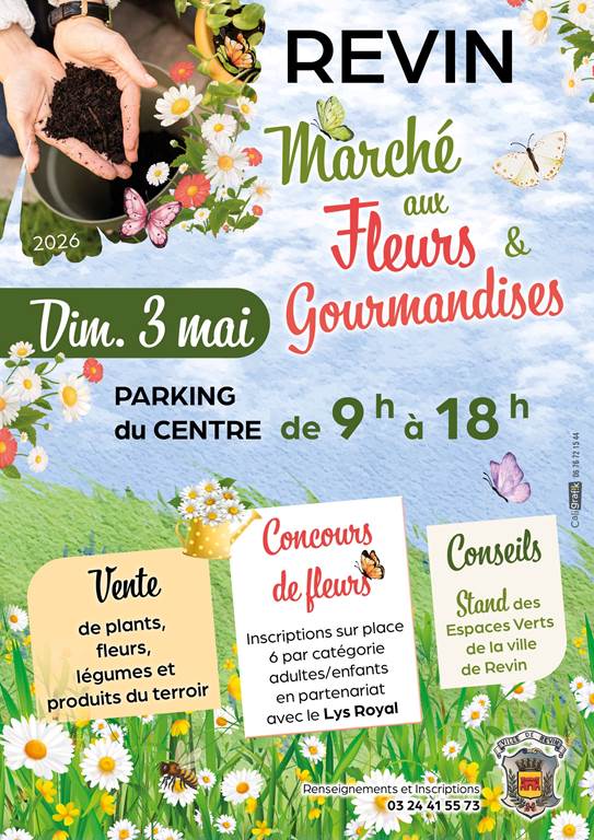 Marché aux fleurs & gourmandises