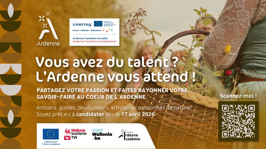 Affiche de l'appel à projets "L'Ardenne a du Talent !".