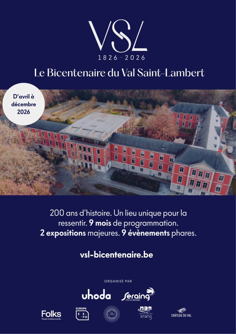 Affiche bicentenaire du Val Saint-Lambert.