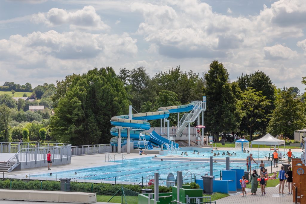 Piscines domaine de Wégimont.