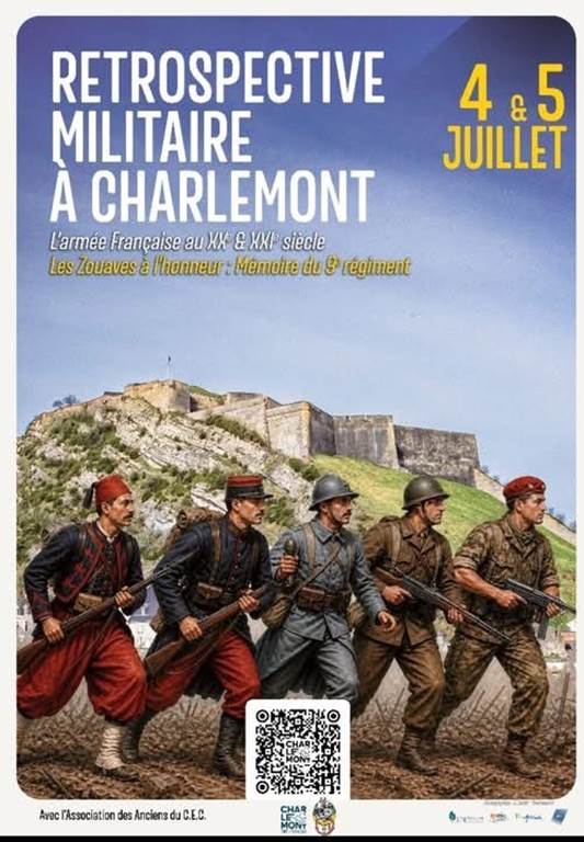 Rétrospective militaire à Charlemont
