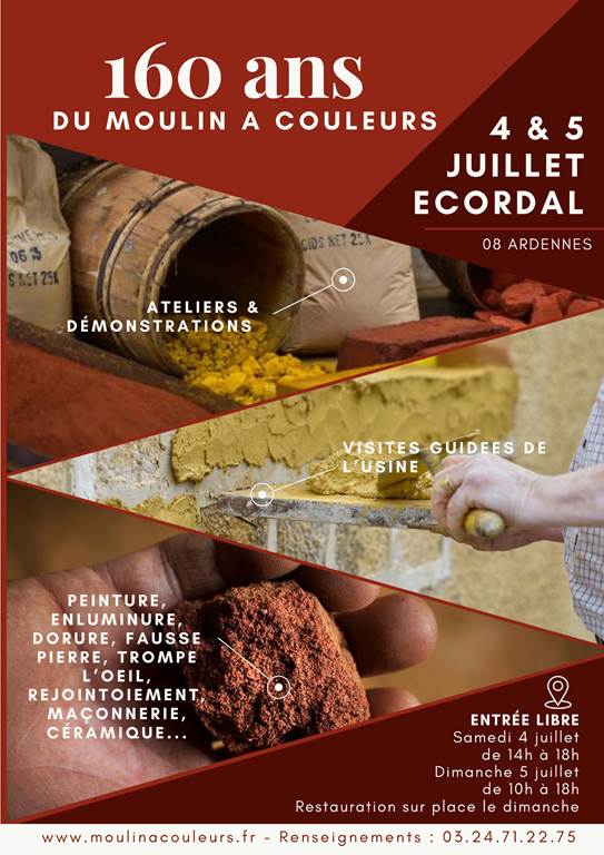 160 ans du Moulin à couleurs d'Ecordal