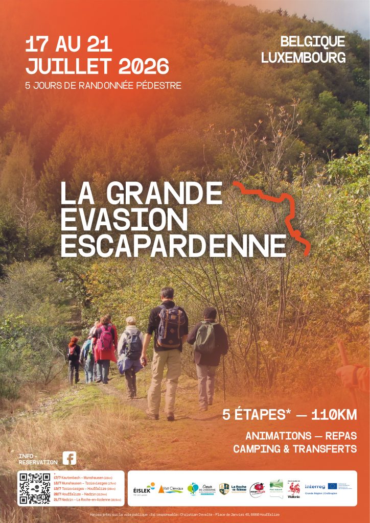 Affiche de l'événément "La Grande Evasion Escapardenne".