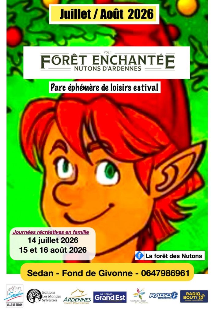 Affiche pour la Forêt des Nutons d'Ardenne.