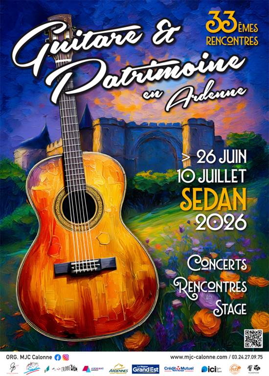 Rencontres Guitare et Patrimoine en Ardennes