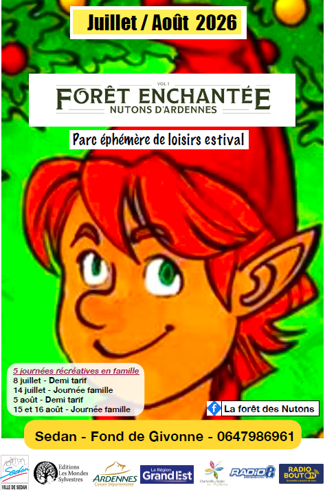 Affiche pour la Forêt des Nutons d'Ardenne.