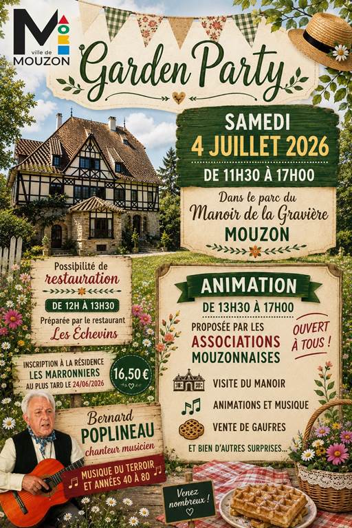 Garden party Mouzon