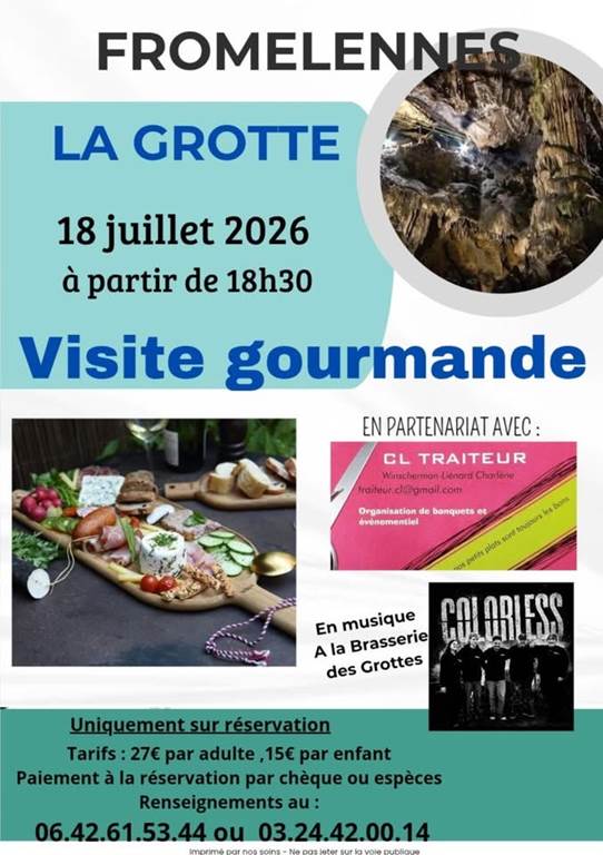 La grotte de Nichet : Visite gourmande