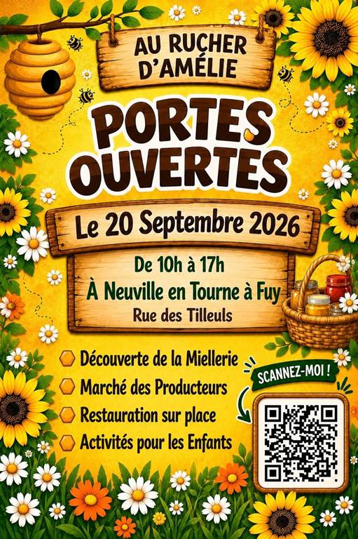 Portes ouvertes Au Rucher d'Amélie