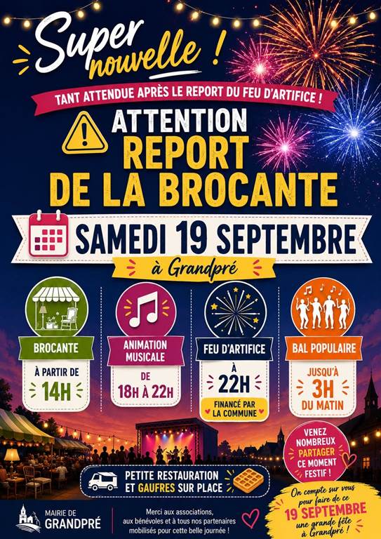 Concert et feu d'artifices
