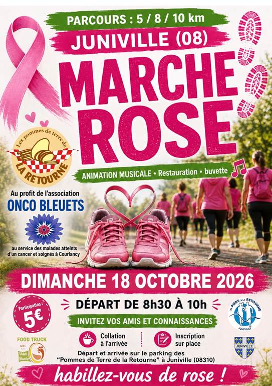 Marche rose