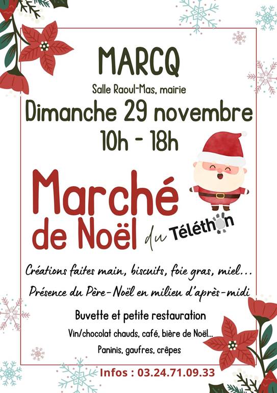 Marché de Noël du Téléthon
