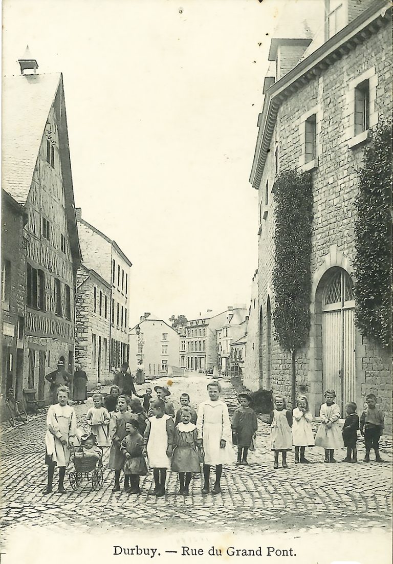 Carte postale ancienne de Durbuy.