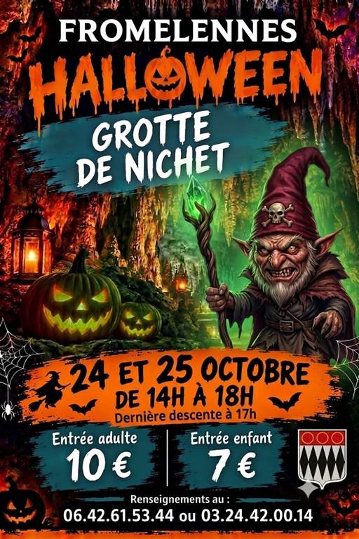 Halloween à la Grotte de Nichet