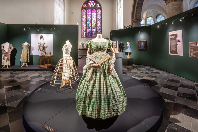 Exposition Mémoire Tissée au Musée de la Vie wallonne.