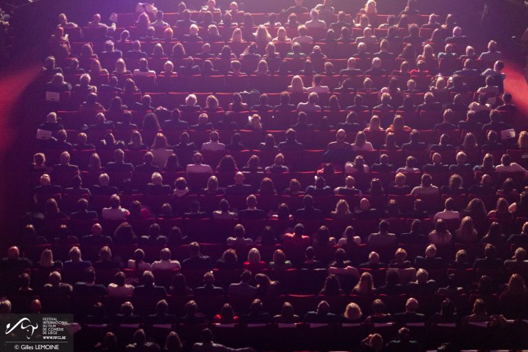 La salle du Festival International du Film de Comédie de Liège.