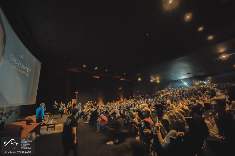 La salle du Festival International du Film de Comédie de Liège.